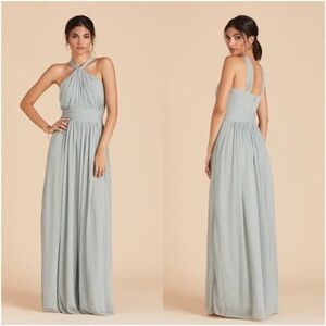 BIRDY GREY Kiko Mesh Dress In Sage